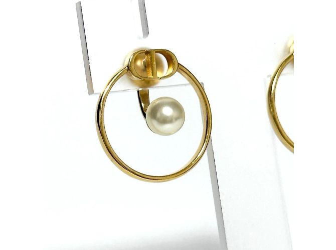Orecchini a perno Christian Dior 30 Montaigne D'oro - vista 2