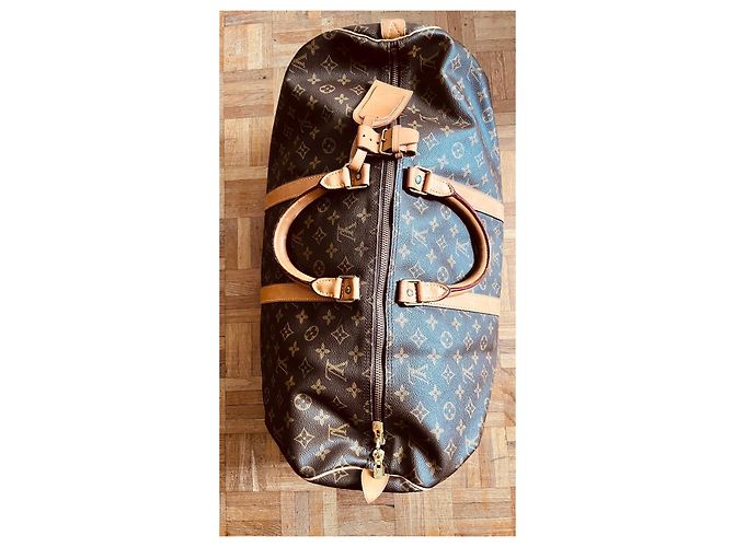 Louis Vuitton Keepall GM Borsa da viaggio Monogram Monogramma - vista 12