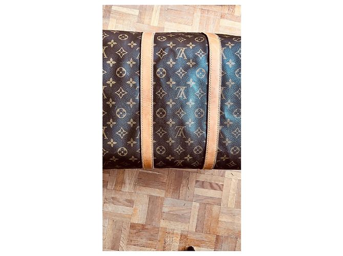 Louis Vuitton Keepall GM Borsa da viaggio Monogram Monogramma - vista 3