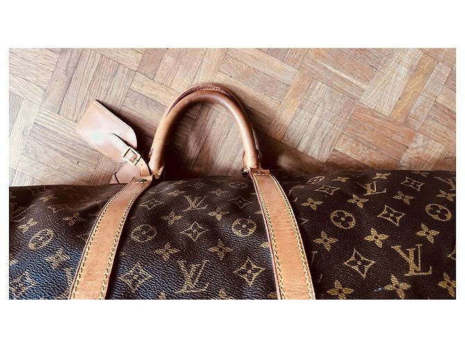 Louis Vuitton Keepall GM Borsa da viaggio Monogram Monogramma - vista 5