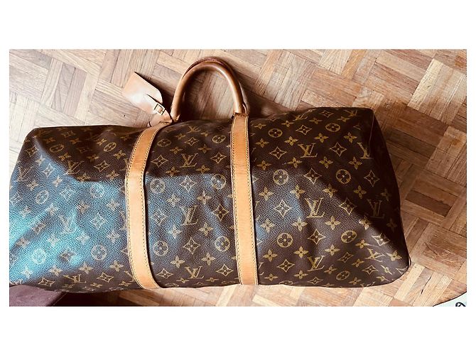 Louis Vuitton Keepall GM Borsa da viaggio Monogram Monogramma - vista 6