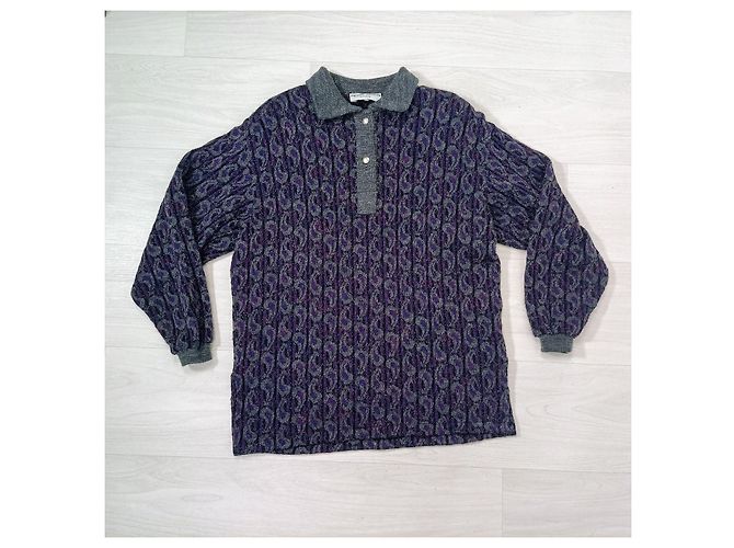 Completo da donna viola Pierre Cardin vintage 80s Viola scuro - vista 5