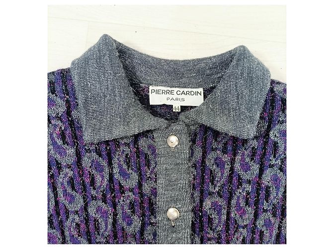 Completo da donna viola Pierre Cardin vintage 80s Viola scuro - vista 6
