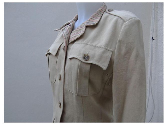 Etro Beige Cotton Jacket - view 2
