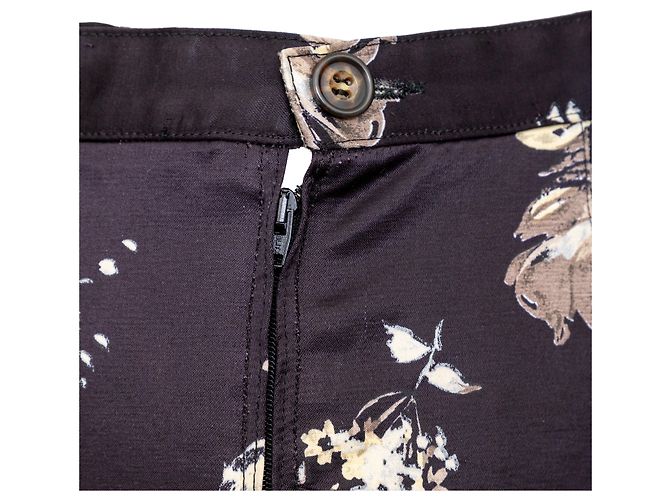 Falda estampada de flores Roberto Cavalli Negro - vista 11
