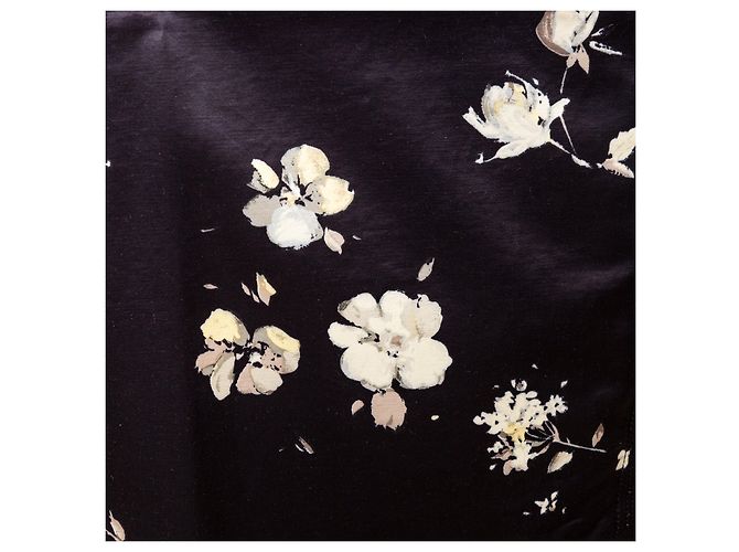 Falda estampada de flores Roberto Cavalli Negro - vista 8