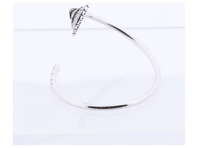 Bracciale De Grisogono Ventaglio in oro bianco 18K e diamanti D'oro - vista 4