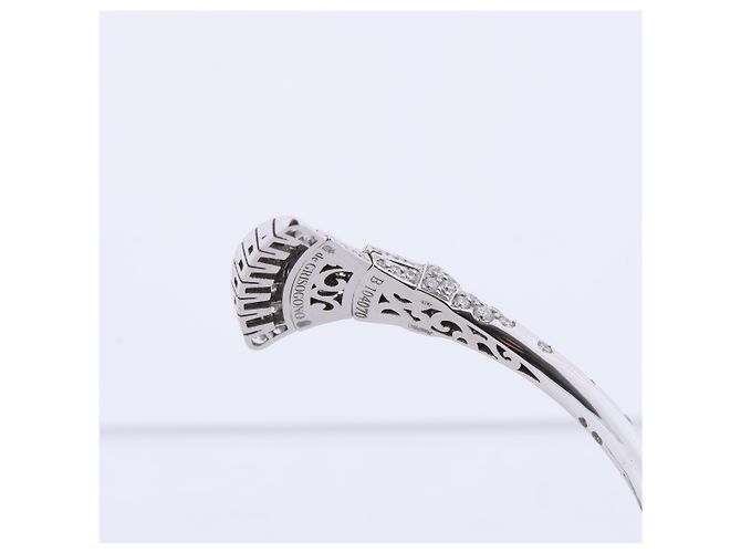 Bracciale De Grisogono Ventaglio in oro bianco 18K e diamanti D'oro - vista 7