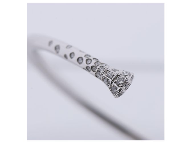Bracciale De Grisogono Ventaglio in oro bianco 18K e diamanti D'oro - vista 9