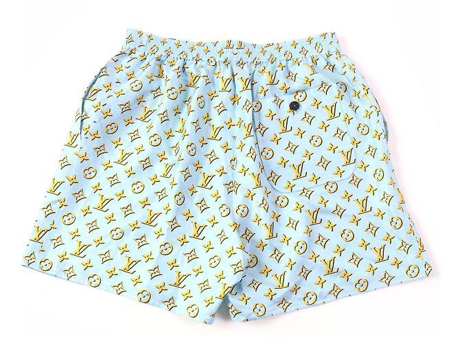 Shorts in seta Monogram Louis Vuitton per donne - vista 2