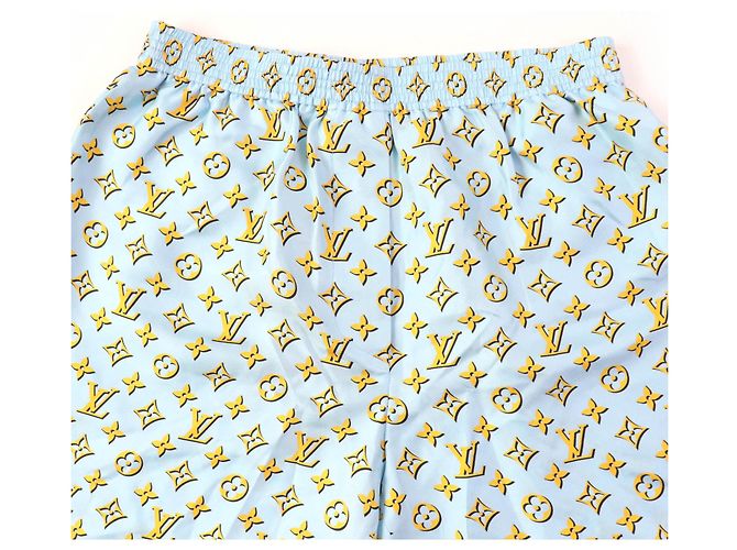 Shorts in seta Monogram Louis Vuitton per donne - vista 3