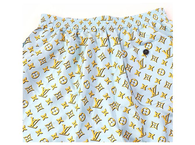 Shorts in seta Monogram Louis Vuitton per donne - vista 4