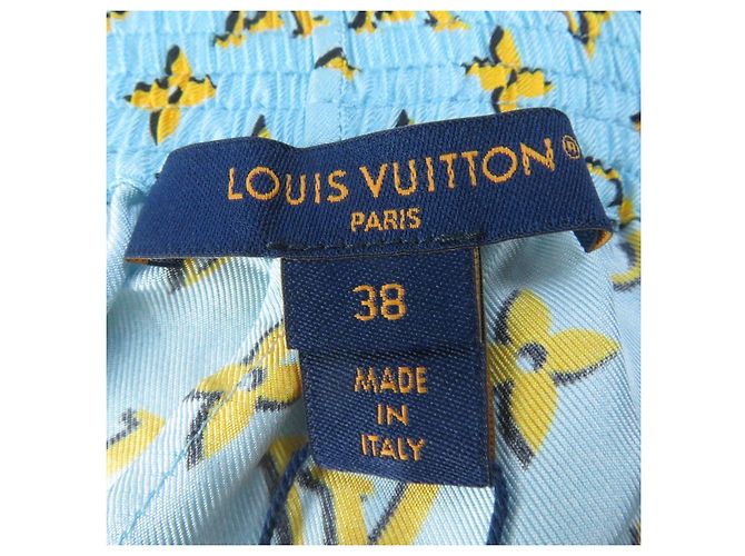 Shorts in seta Monogram Louis Vuitton per donne - vista 7