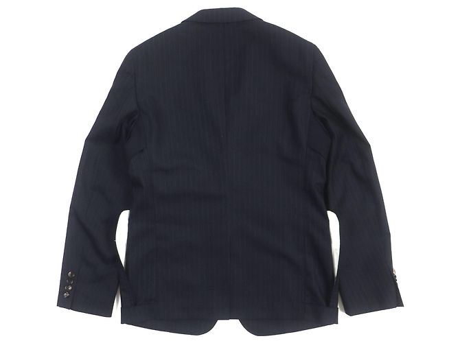 Autre Marque Chaqueta a medida a rayas COMME des GARCONS Navy S Azul marino - vista 3