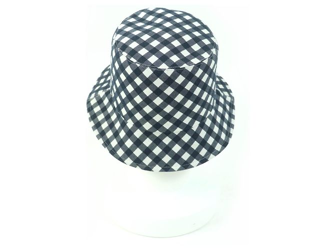Cappello bucket Dior Oblique Blu Navy Avorio Donna - vista 4