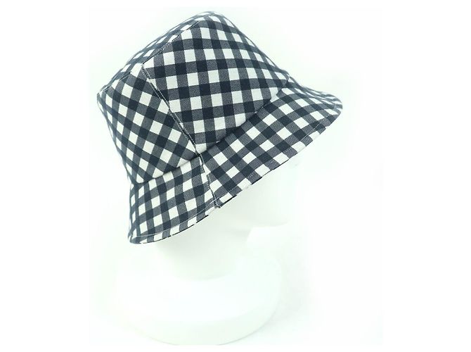 Cappello bucket Dior Oblique Blu Navy Avorio Donna - vista 5