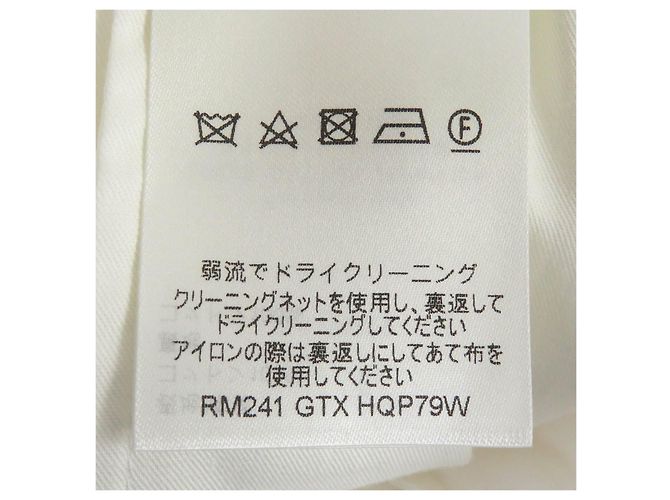 Bermuda cargo de algodão Louis Vuitton branco 46 - vista 10