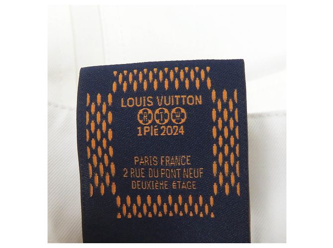 Bermuda cargo de algodão Louis Vuitton branco 46 - vista 9