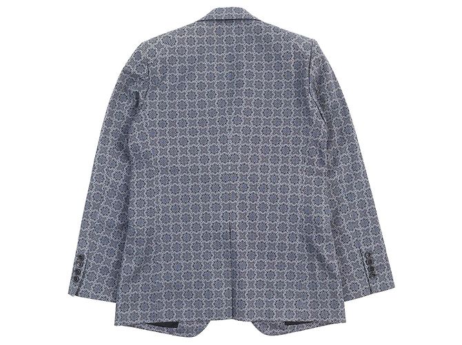 Autre Marque Chaqueta de algodón de una sola cola JOHN LAWRENCE SULLIVAN Azul claro - vista 2