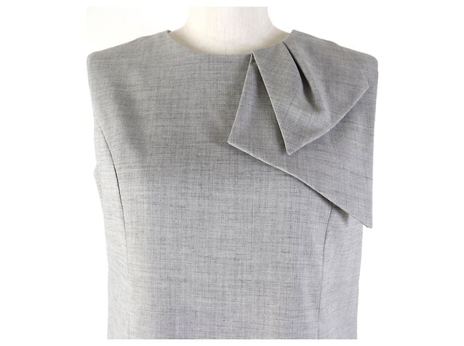 Autre Marque Ärmelloses knielanges Kleid Rene Gray 36 Braun - Ansicht 4
