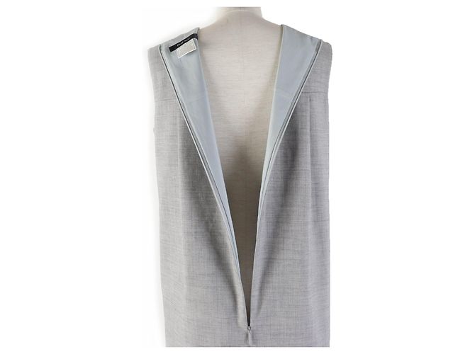 Autre Marque Ärmelloses knielanges Kleid Rene Gray 36 Braun - Ansicht 5