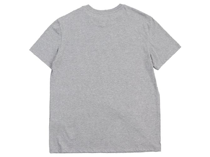Camiseta Logo Valentino Rockstud Gris L Castaño - vista 3