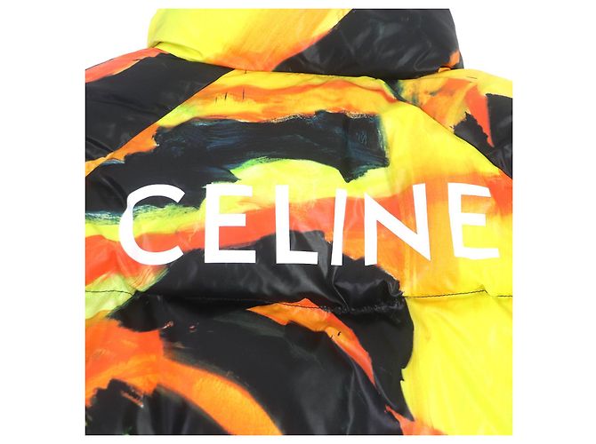 Céline Jaqueta acolchoada de nylon Celine laranja 50 - vista 5