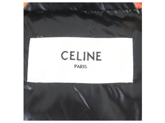 Céline Jaqueta acolchoada de nylon Celine laranja 50 - vista 7