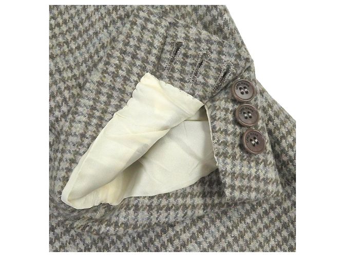 Giacca su misura in cashmere e pelo di capra Loro Piana - vista 7