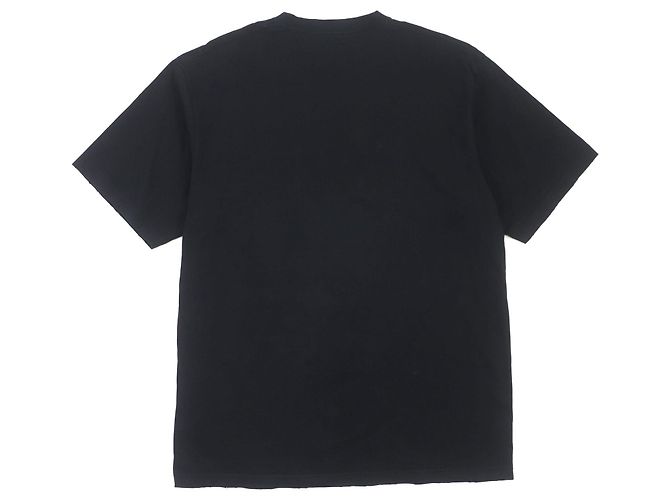 Camiseta oversized con estampado de logo Balenciaga Negra XXS Negro - vista 3