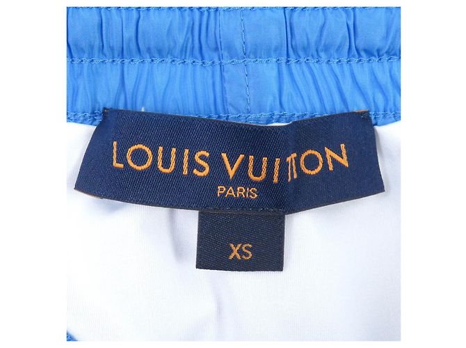 Bañador Monogram Water Louis Vuitton XS Azul claro - vista 6