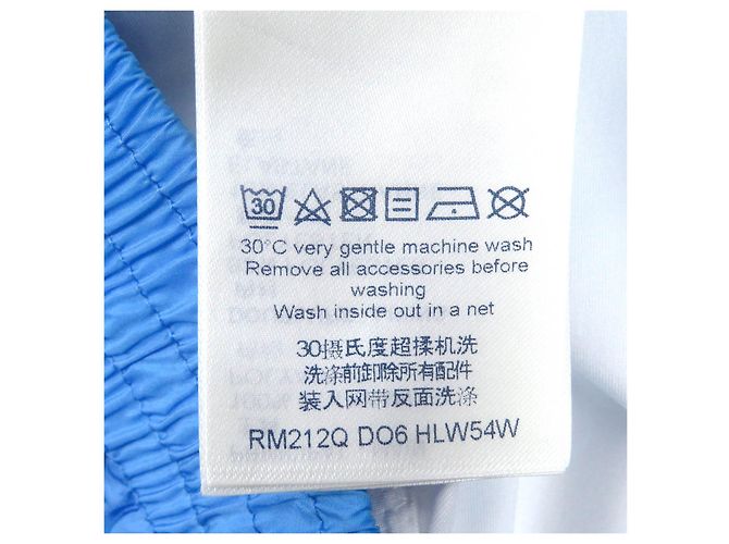 Bañador Monogram Water Louis Vuitton XS Azul claro - vista 8