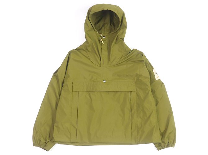 Parka Anorak con Capucha de Nylon con Logo Gucci XS Caqui - vista 2