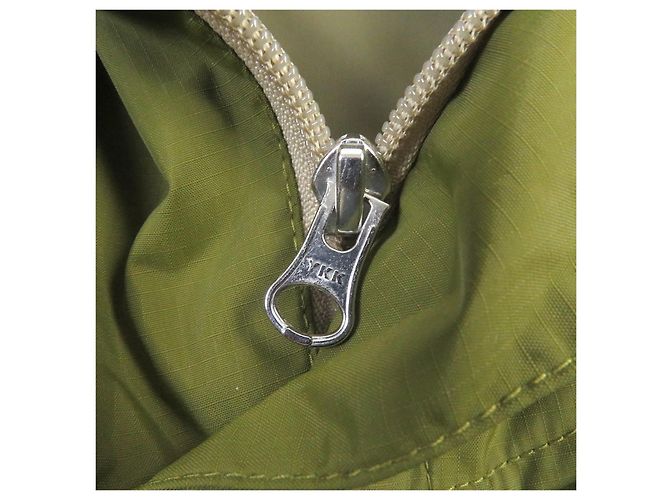Parka Anorak con Capucha de Nylon con Logo Gucci XS Caqui - vista 5