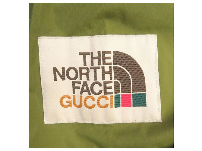 Parka Anorak con Capucha de Nylon con Logo Gucci XS Caqui - vista 6