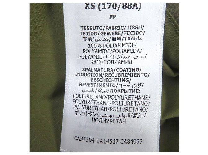 Parka Anorak con Capucha de Nylon con Logo Gucci XS Caqui - vista 8
