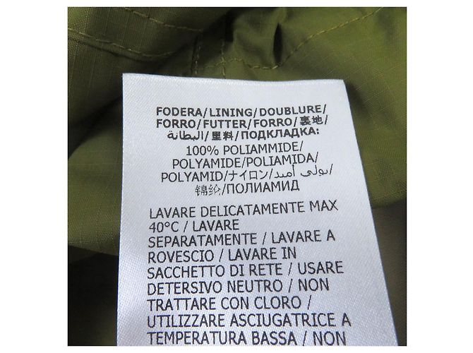Parka Anorak con Capucha de Nylon con Logo Gucci XS Caqui - vista 9