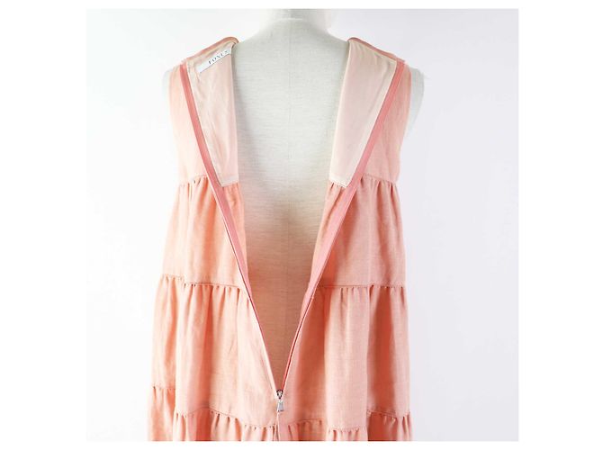 Autre Marque VESTIDO SIN MANGAS DE LINO ROSA 38 FOXEY 2022 - vista 5