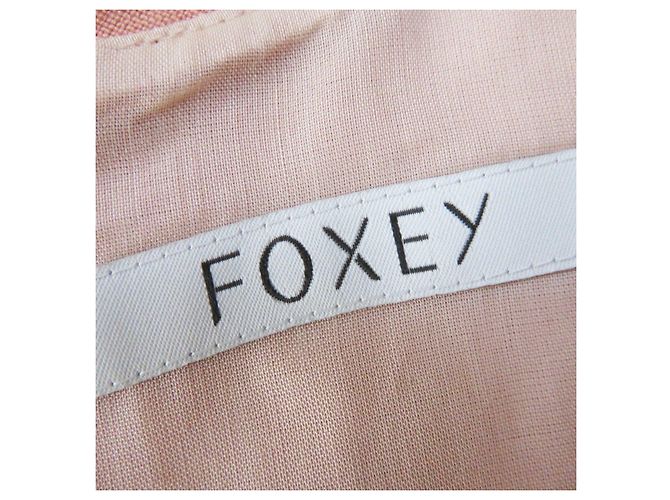 Autre Marque VESTIDO SIN MANGAS DE LINO ROSA 38 FOXEY 2022 - vista 7