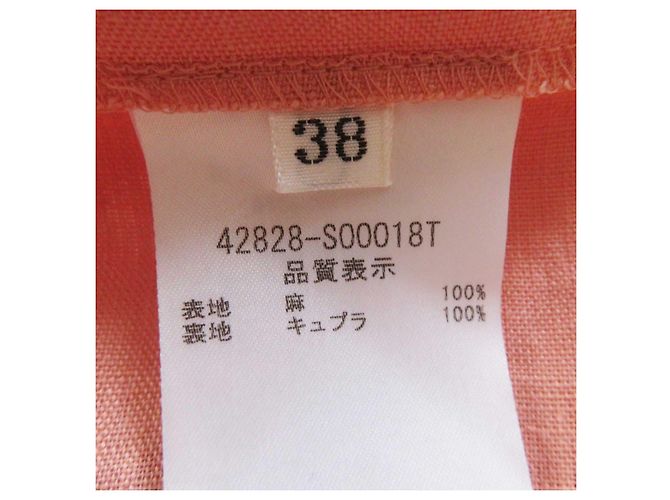 Autre Marque VESTIDO SIN MANGAS DE LINO ROSA 38 FOXEY 2022 - vista 8