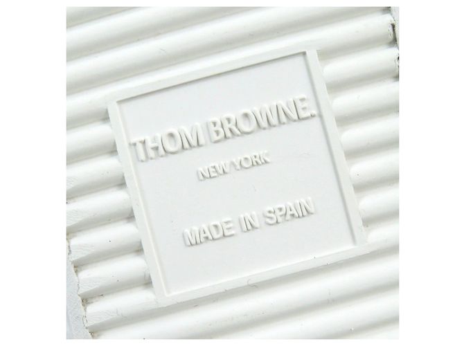 Autre Marque Sneaker in tweed con lacci bianchi Thom Browne - vista 10