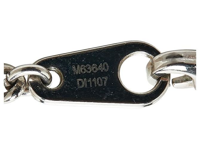 Louis Vuitton Collier Plaque Monogram Silber - Ansicht 10
