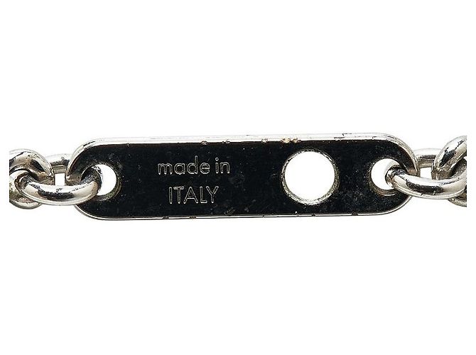 Louis Vuitton Collier Plaque Monogram Silber - Ansicht 11
