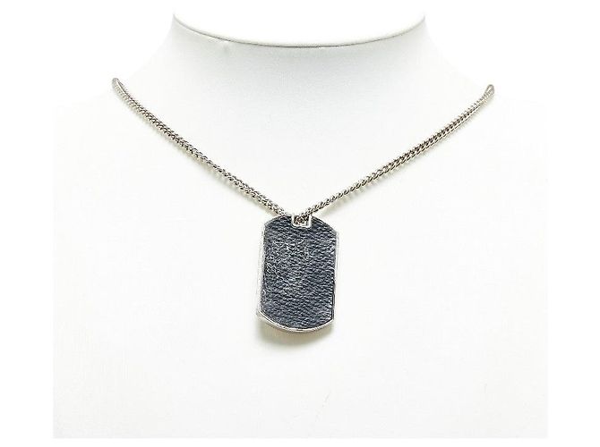 Louis Vuitton Collier Plaque Monogram Silber - Ansicht 12