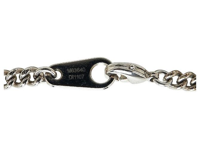 Louis Vuitton Collier Plaque Monogram Silber - Ansicht 4