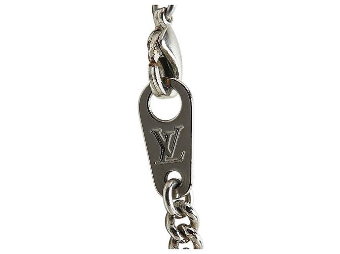 Louis Vuitton Collier Plaque Monogram Silber - Ansicht 5