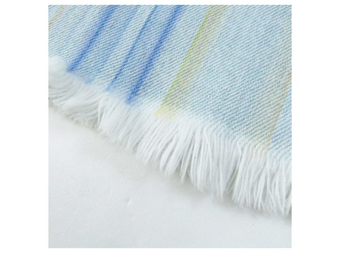 Falda de mezclilla a rayas Chanel azul claro 34 - vista 8