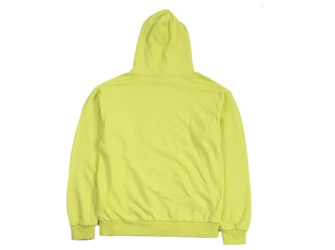 Céline Sudadera con capucha de algodón con estampado de Celine M Amarillo - vista 3