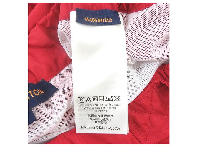 Bañador Monogram 3D Pocket Louis Vuitton Rojo S Roja - vista 8