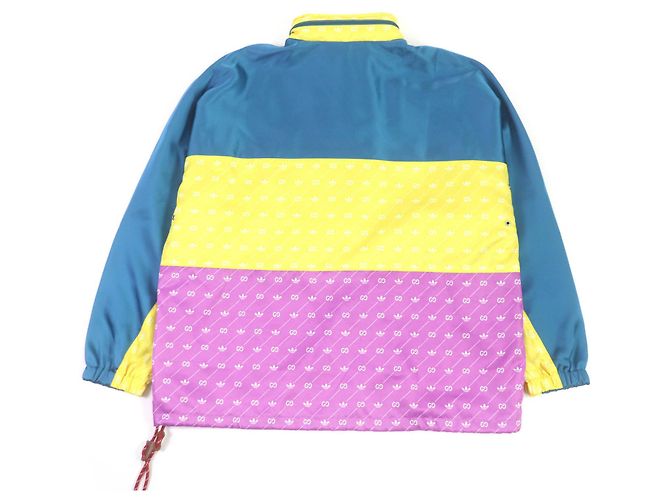 GUCCI adidas Trefoil Anorak Parka Blouson Multicolor - vista 3